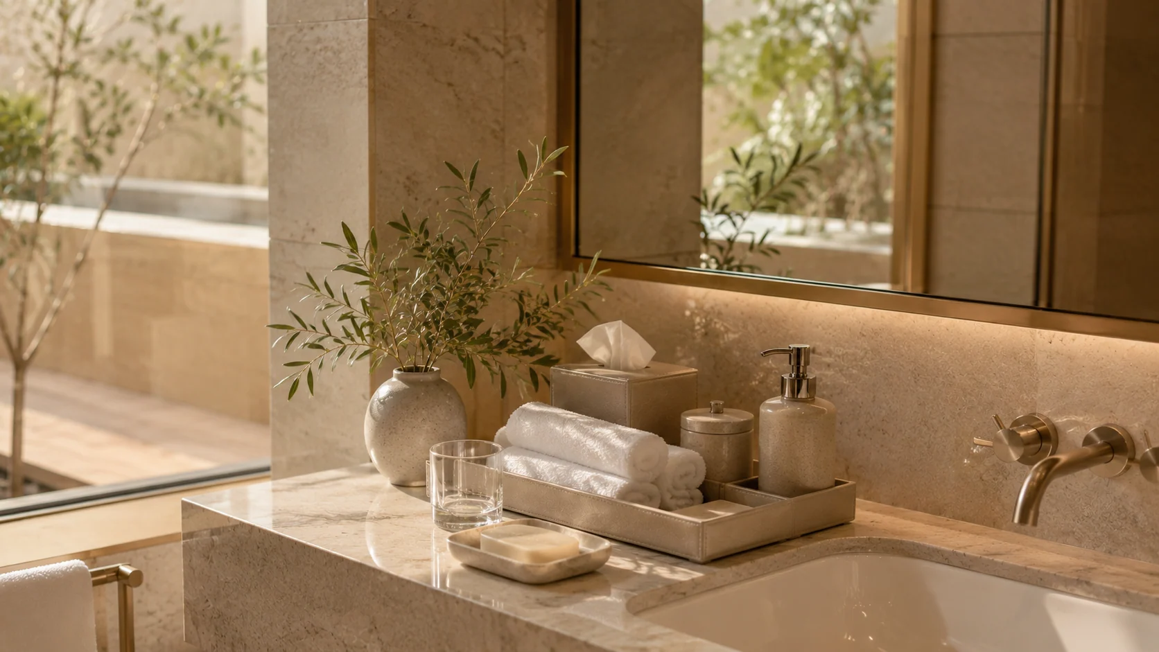 Bathroom Essentials collection for hospitality environments