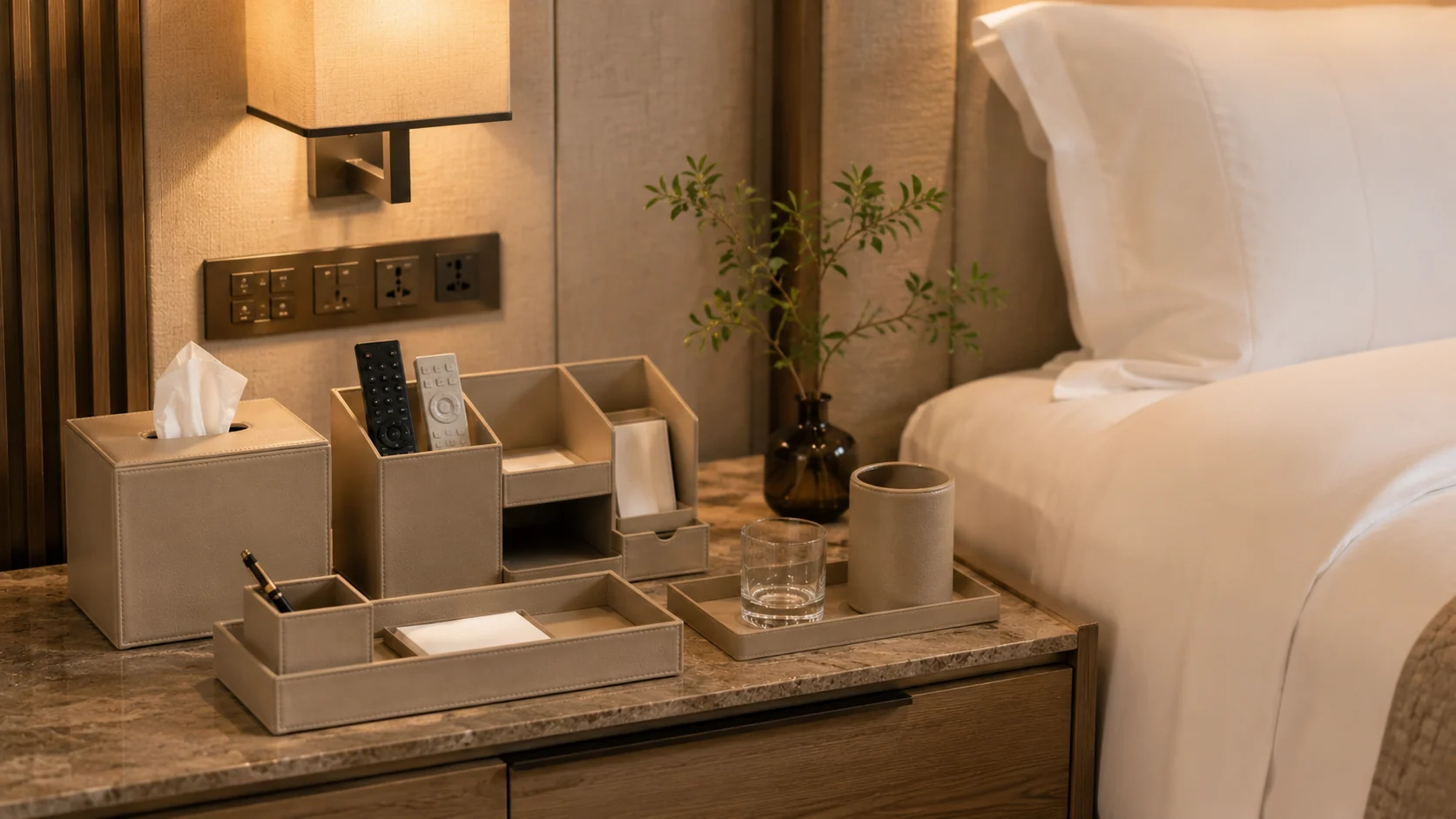 Guest Room Accessories collection for hospitality environments